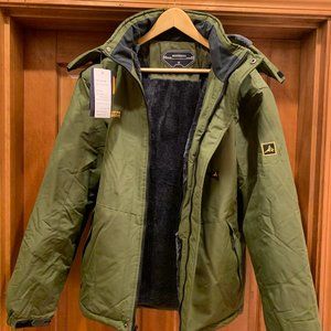 NWT - MOERDENG Men's Waterproof Ski Jacket Warm Winter Snow Coat Mountain